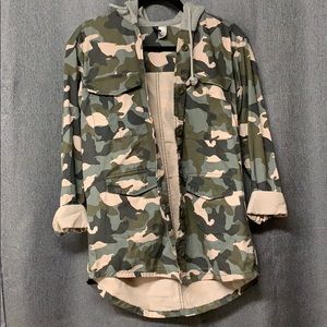 H&M camo jacket